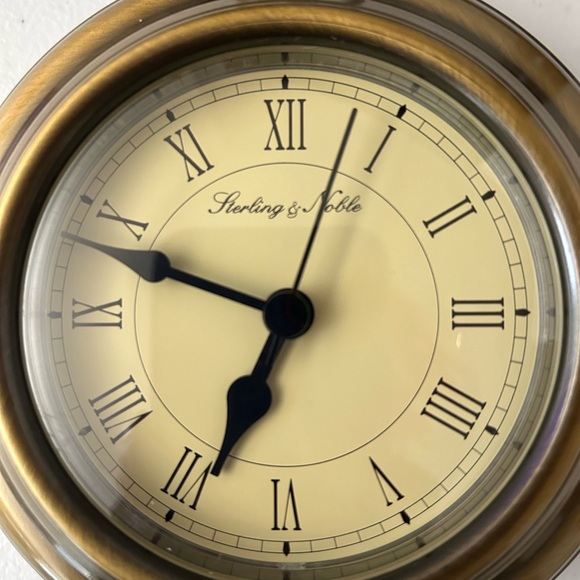 Vintage Sterling and Nobile clock - Picture 3 of 9